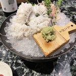 魚貝三昧 げん屋 - 鱧の落とし