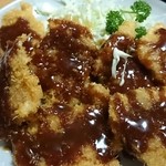 杉 - ヘレカツや天ぷらもメニューにあります。お肉柔らかですい