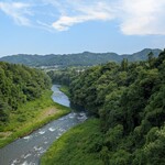 Ramen FeeL - 多摩川の川下方向です。