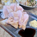 野焼北千住 - 大山鶏のタタキ