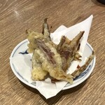 浦安たぬき - みょうが天ぷら