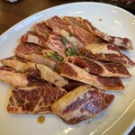 焼肉 山河 - 山河カルビ　タレ　3人前