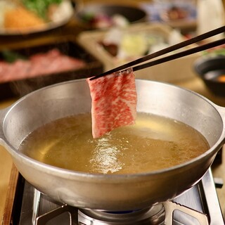 神戸牛しゃぶしゃぶ会席5500円～ご案内いたします♪