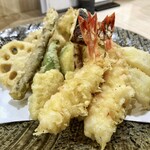 旬菜和味 - 天婦羅盛合わせ