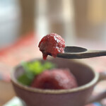 カフェモン - きび糖の優しい甘さ、そしてなによりプラムの鮮烈な酸味がたまりません♪Ψ(*¯ч¯*)”
      んー、これが300円っていつもながらすごすぎ！