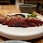 大衆焼肉ホルモン 天陽 - 炙りレバー