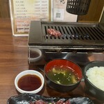 焼肉李苑 - 牛ハラミ定食とランチメニュー