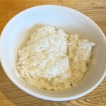 担々麺 胡麻 - ライス小