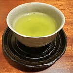 虎白 - お茶で〆ました。