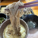 Kawara Soba Furaibo - 搭配山藥湯汁享用