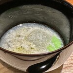 虎白 - 鱧と冬瓜の抱き合わせ