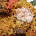 ハリマ・ケバブ・ビリヤニ - 辛みが緩和して又美味し！