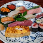 柏鮨　 - 令和7年7月 ランチタイム(11:30〜14:30)
特上にぎり 税込2800円