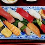 柏鮨　 - 令和7年7月 ランチタイム(11:30〜14:30)
おまかせ10貫にぎりランチ 税込1200円