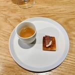 idematsu - ヤマグマとクラッカー・キジバトのジビエスープ