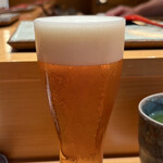 鮨 つぼみ - 生ビールから♪