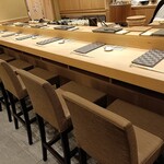 鮨結う遥 - 内装