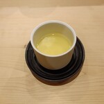 鮨結う遥 - 穴子とクリームチーズの茶碗蒸し