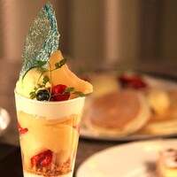 季節のパフェ