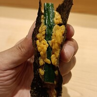 鮨結う遥 - プリン巻き