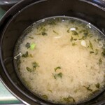 かつ敏 - みそ汁