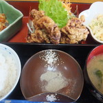 やなぎや食堂 - ☆唐揚げ定食☆ランチパスポート10