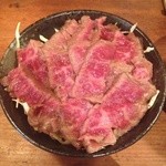 小料理野本 - ランチのステーキ丼