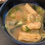 なか卯 - みそ汁