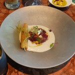 ザ ピッツァバー ON 38TH - ローストコーンとツナわら焼き