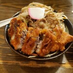 極濃湯麺 フタツメ - このまま混ぜて食べても成立するうまさ・・・(笑)