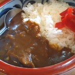 七乃花 - 牛すじカレー(ハーフ)