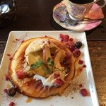 Salone del Cafe Hattori - 本日のデザートパンケーキ