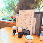 やぶ善 - ランチサービスメニュー。