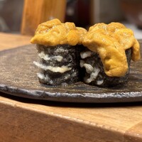 天ぷら もっこす - 天草産紫雲丹