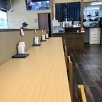 무사시노 우동 타케쿠니 오우메점 - 카운터