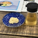 だんべうどん - 酢とマヨネーズ