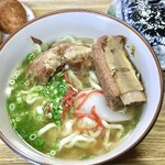 おきなわ村 - 料理写真:ソーキそばセット大