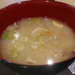 荒島テラス - セットの豚汁