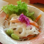 蓮根の里 はすの実 - 蓮根サラダ