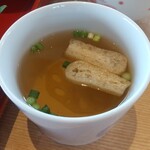 蓮根の里 はすの実 - 蓮根のすまし汁