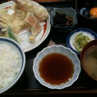 浅草 魚料理 遠州屋 - 盛り合わせ天ぷら定食