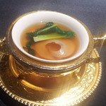 シェンロン トーキョー - フカヒレ（下に卵豆腐）