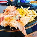 ひばり - 鰹節、チーズ、紅しょうが、和風ソース！