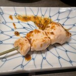 千住かたすみ - ぷりぷりのささみ。わさび醤油が合うんだな〜