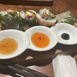 ベトナムビストロasiatico - 生春巻きもボリューム満点