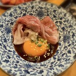 小竹家 - 上質のロースを卵に絡めて