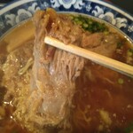 海峡ラーメン - パイカラーメン850円、パイカ箸上げ(2025.7.12)