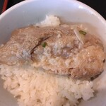 海峡ラーメン - パイカラーメン850円、3個目のパイカ(2025.7.12)