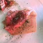 Trattoria SCENA - 生ハムといちじく