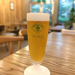 Bistro＆Cafe blanc - 生ビールはハートランドで提供しています。
この他クラフトビールも常時２種類用意ございます。